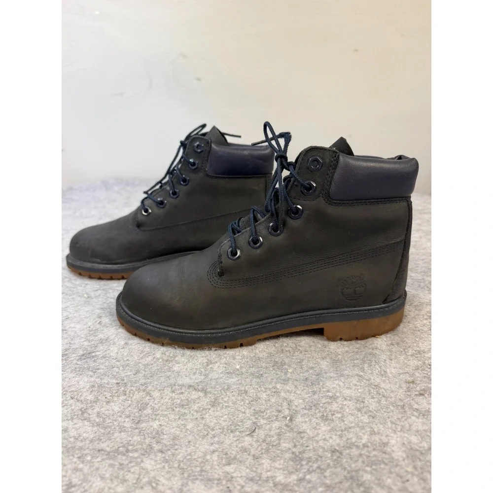 Timberland Navy Blue Youth Premium Waterproof Boots  US  SIZE‎ 6